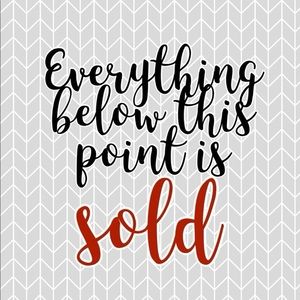 Items Below This Listing Are Sold